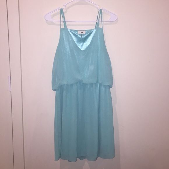 Aqua dress