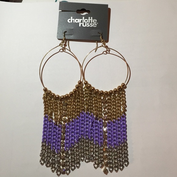 Charlotte Russe Jewelry - Chandelier Earrings