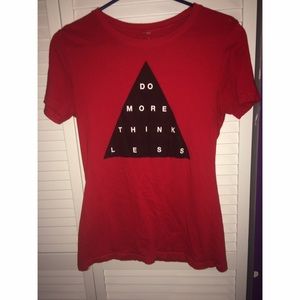 DO MORE THINK LESS tee