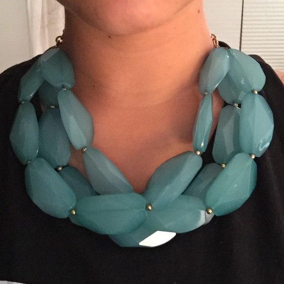 Turquoise Statement Necklace - Picture 2 of 2