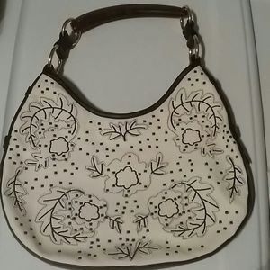 Unique Hot in Hollywod purse with stone handle