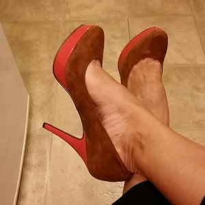 Enzo Angiolini Cappuccino & Orange