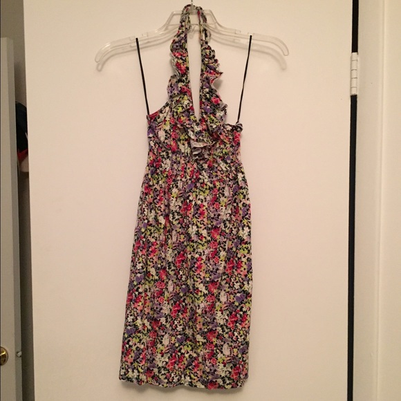 Floral Halter Dress