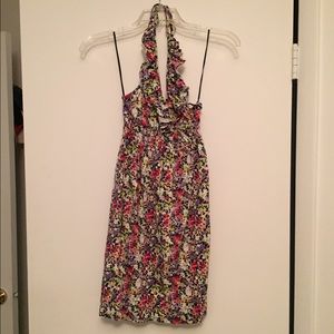 Floral Halter Dress
