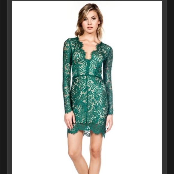 Beautiful lace dress.