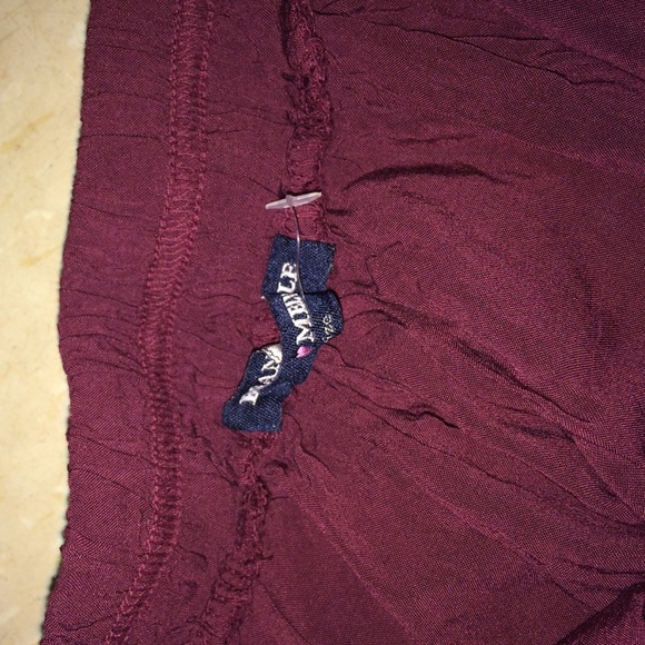 Brandy Millive Wine colored skirt - Picture 2 of 2