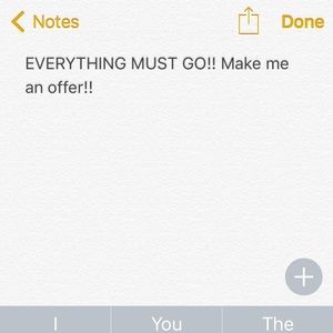 🌟 MAKE ME AN OFFER EVERYTHING MUST GO THIS WEEK!!