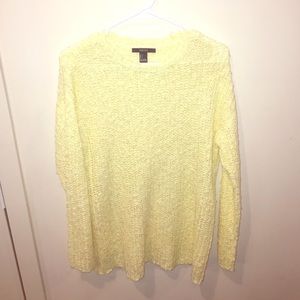 Yellow sweater