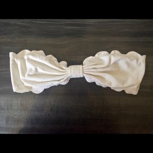 Marysia Swim White Antibes Bikini Top