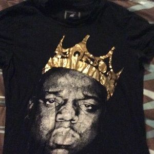 Black biggie shirt