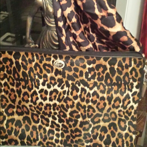 Coach Animal Print Pouch