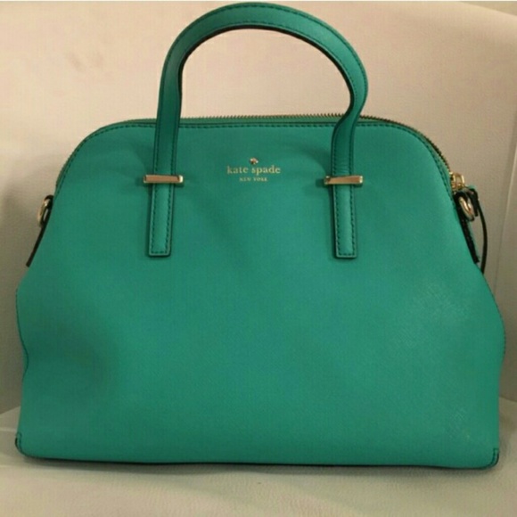 Kate SPADE Teal Leather purse