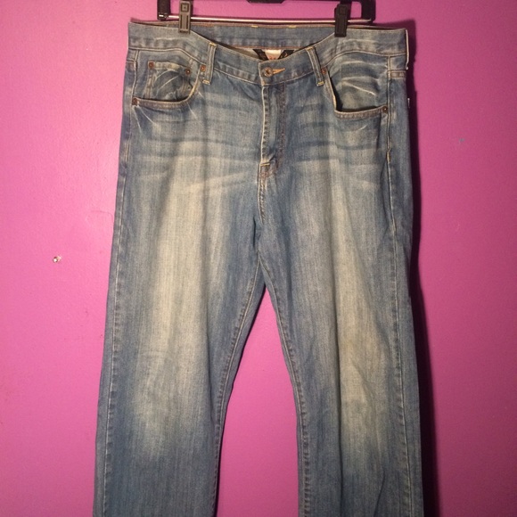 Men's Lucky Brand Jeans Sz 36 Venice Straight