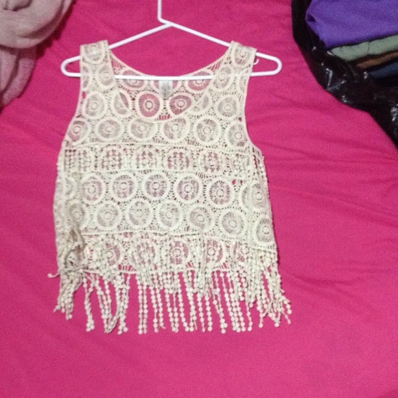 Lace tank