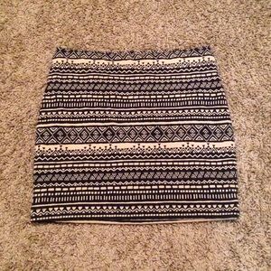 Forever 21 Aztec Skirt