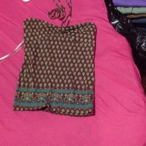 Brown top