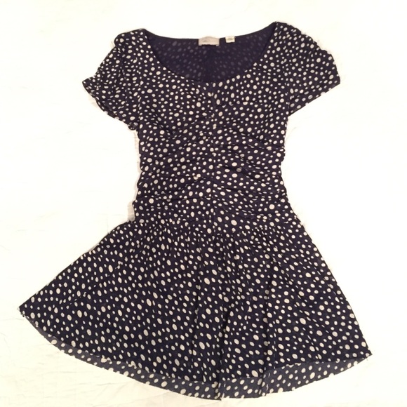Anthropologie stretch peplum top