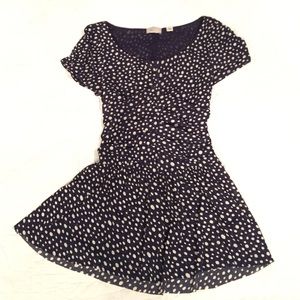 Anthropologie stretch peplum top