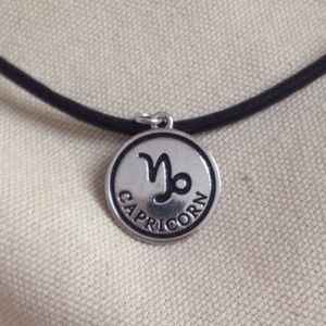 Capricorn// Astrology Zodiac Choker Necklace