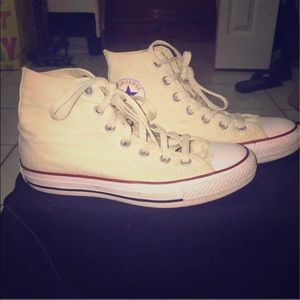 Sold‼️‼️ Beige Converse sneakers