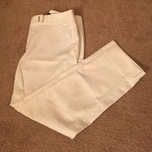 White Capri Pants