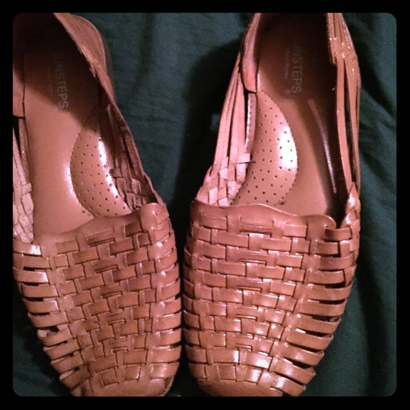 Huarache style flats