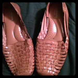 Huarache style flats