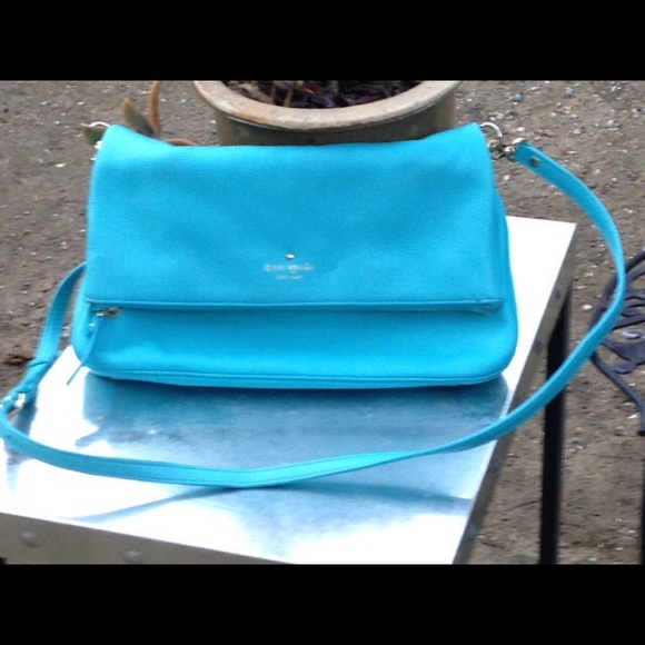 Kate Spade cross body turquoise