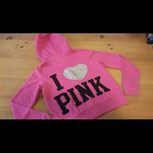 Trade for VS Victoria Secret Bling Zip up hoodie
