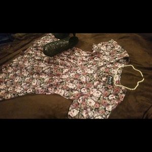 Floral babydoll dress