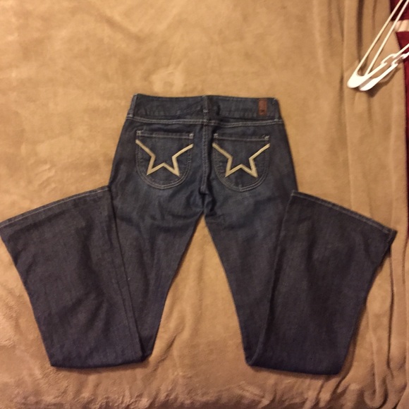 Peoples liberation flare leg jeans