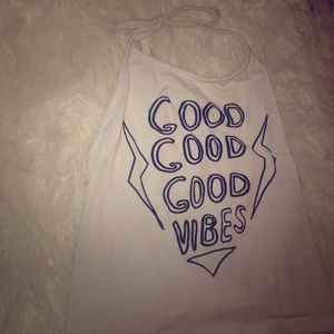 "Good Vibes" tank