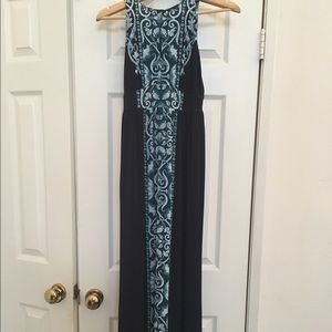 NWOT blue NYC maxi dress