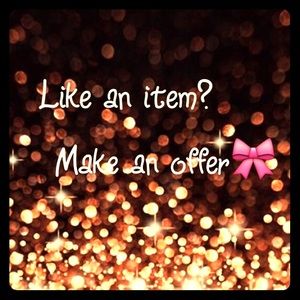 Reasonable offers always considered 😊Thanks