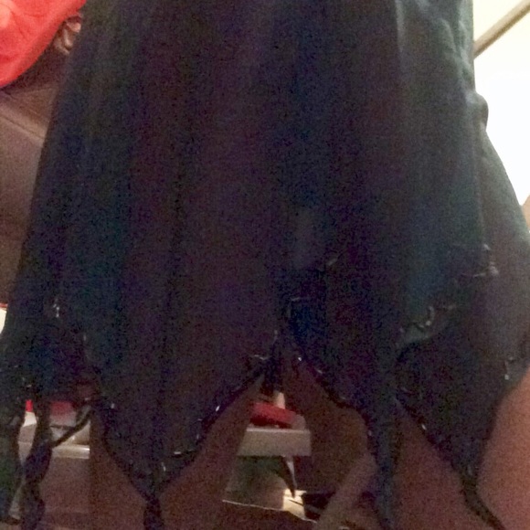 Beautiful teal/aquamarine hand sewn beading. - Picture 4 of 4