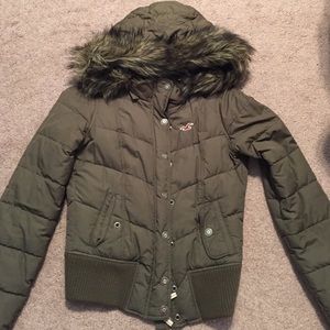 new Hollister jacket worn only a couple times.