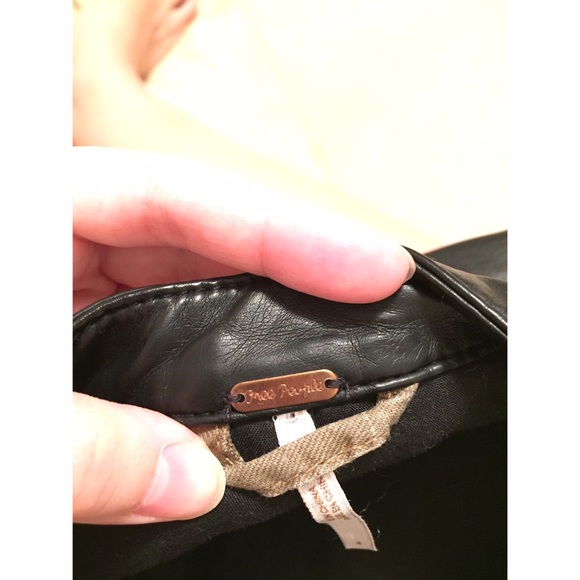 NWOT! Free People Military Vegan Biker Jacket - Picture 4 of 4