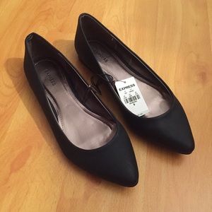 Brand new black flats from Express!!!
