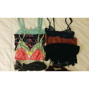 Bralette, Bandeau, & Over-the-Knee Stocking Bundle