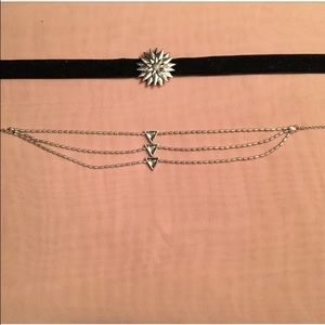 Choker necklaces