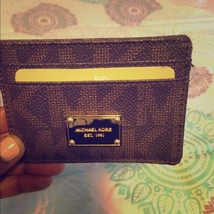 Michael Kors card wallet