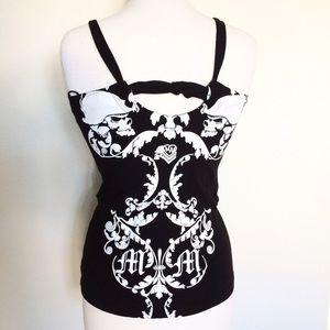 (M/L) Metal Mulisha black & white