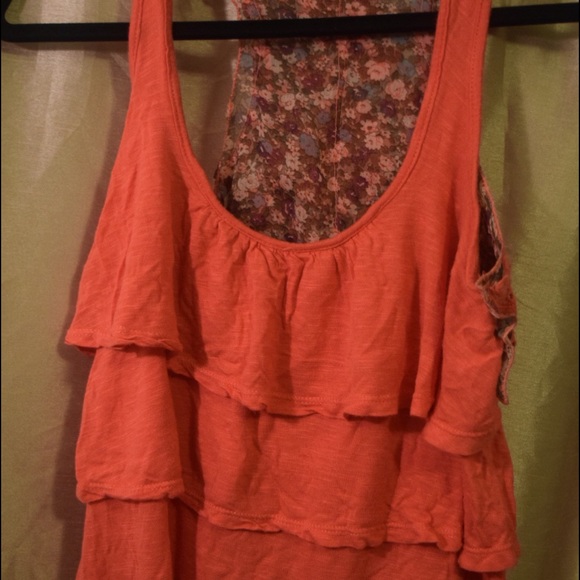 Pink Layered Ruffle Top - Picture 3 of 4