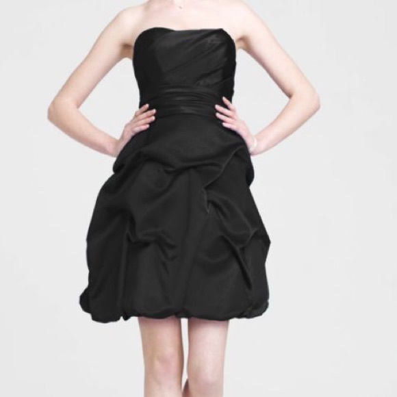 Black Strapless Dress