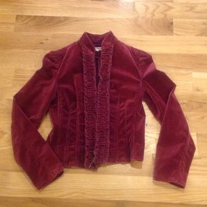 Sz 2 express velvet jacket