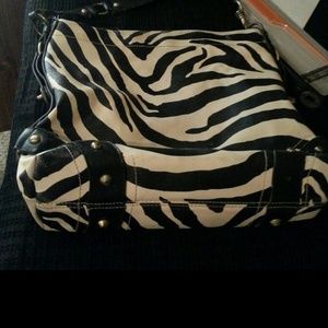 Zebra handbag