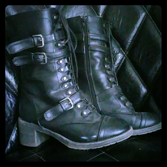 Black boots