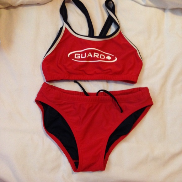 SOLD Lifeguard bathing suit