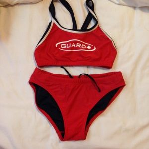 SOLD Lifeguard bathing suit