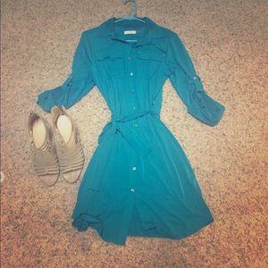 Calvin Klein shirt dress